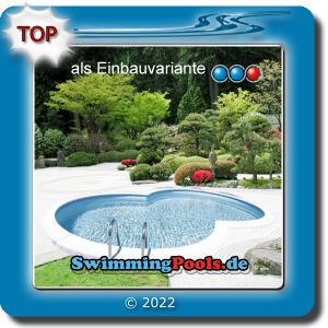 Stahlwandpool 135 Tief achtform